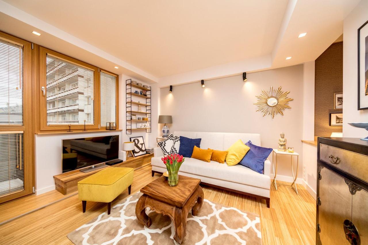 Golden Apartment With Air Condition By Your Freedom วอร์ซอ ภายนอก รูปภาพ