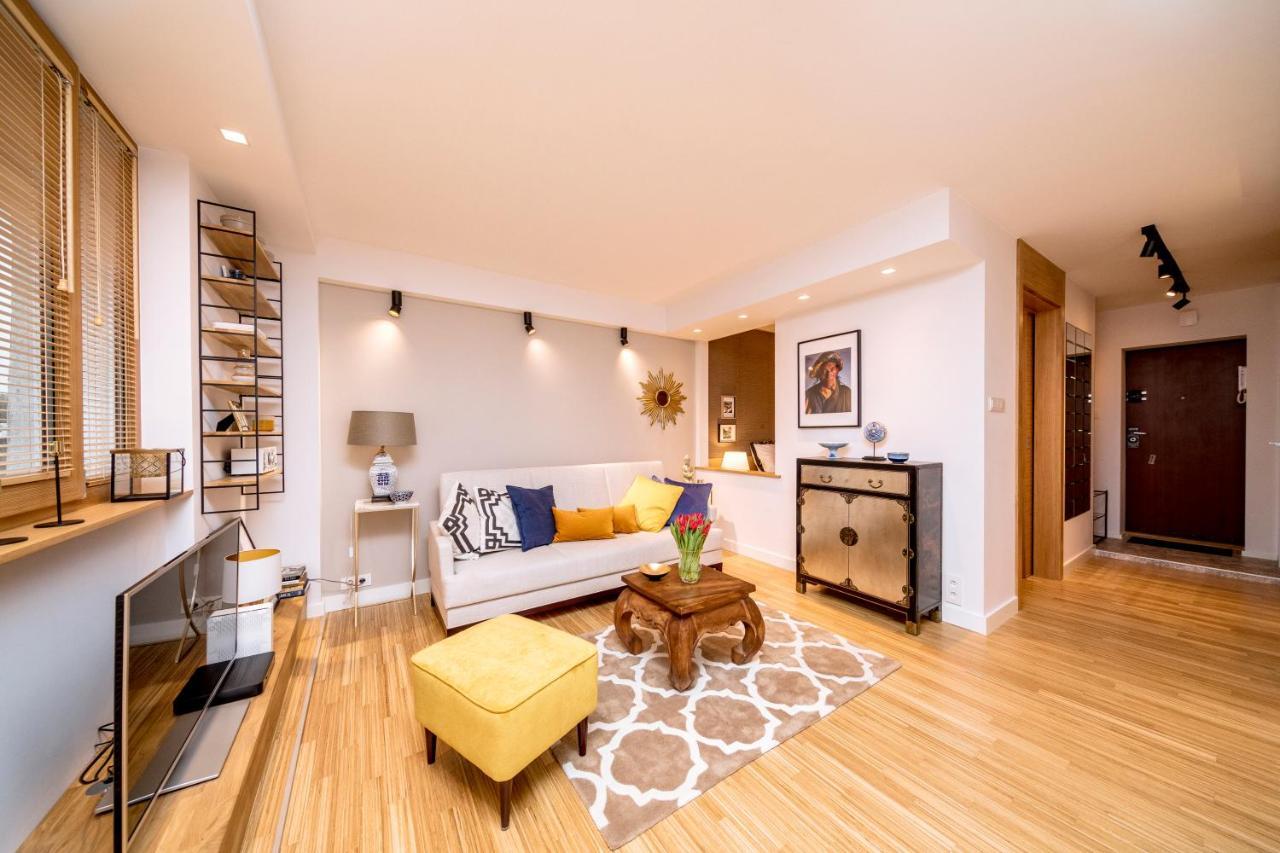 Golden Apartment With Air Condition By Your Freedom วอร์ซอ ภายนอก รูปภาพ
