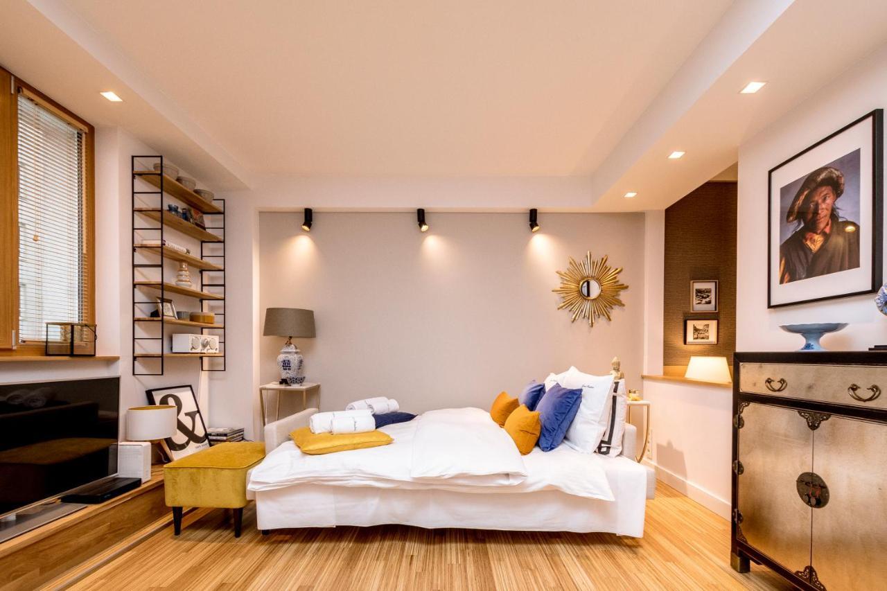 Golden Apartment With Air Condition By Your Freedom วอร์ซอ ภายนอก รูปภาพ